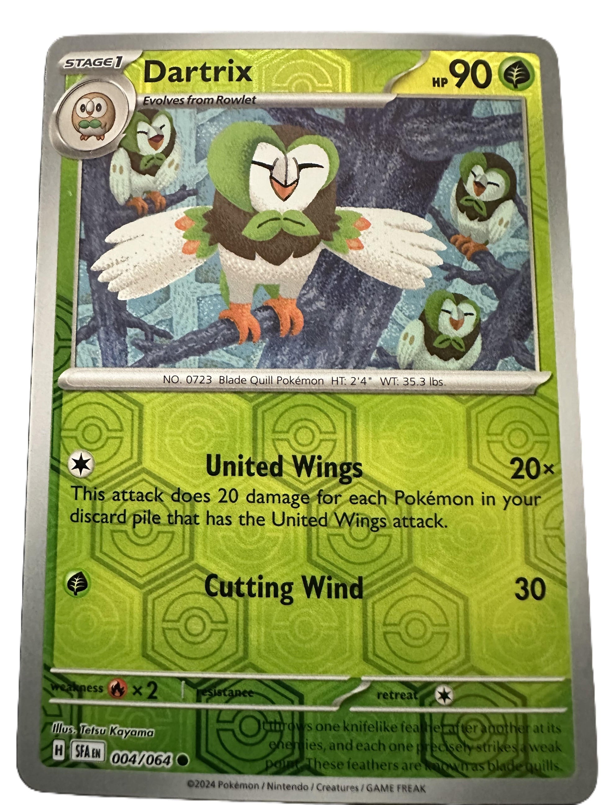 The Pokémon Company Pokémon TCG Dartrix Rev Holo ● (4/64) Pokémon TCG - Shrouded Fable - Singles #1 - Pick'Em!