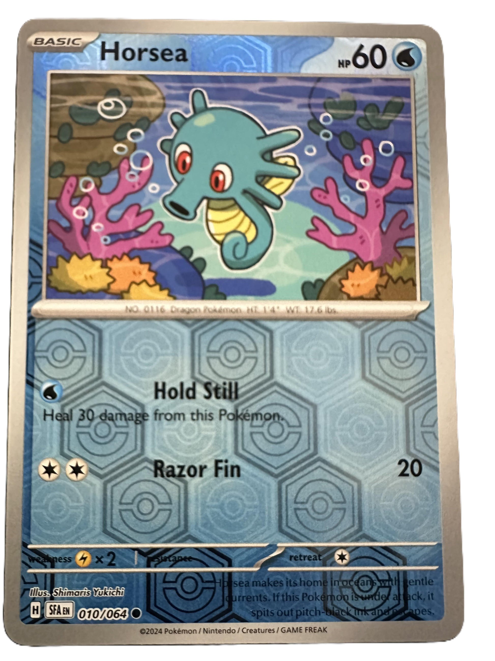 The Pokémon Company Pokémon TCG Horsea Rev Holo ● (10/64) Pokémon TCG - Shrouded Fable - Singles #1 - Pick'Em!