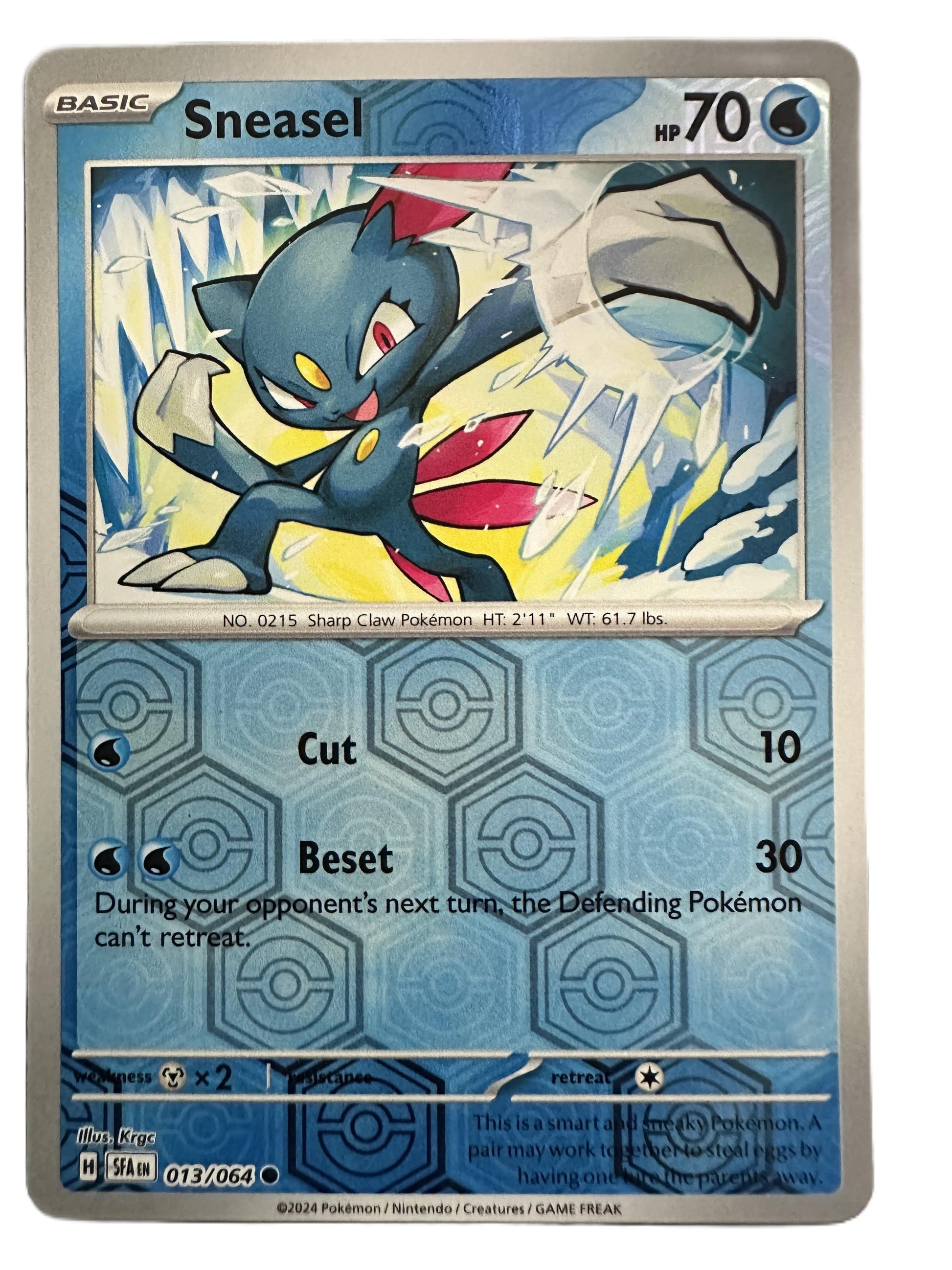 The Pokémon Company Pokémon TCG Sneasel Rev Holo ● (13/64) Pokémon TCG - Shrouded Fable - Singles #1 - Pick'Em!