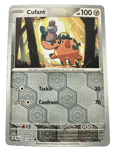 The Pokémon Company Pokémon TCG Cufant Rev Holo ● (41/64) Pokémon TCG - Shrouded Fable - Singles #1 - Pick'Em!