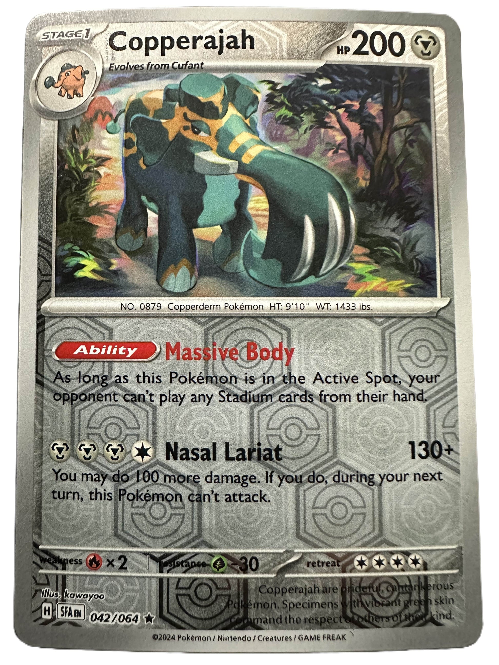 The Pokémon Company Pokémon TCG Copperajah Rev Holo ★ (42/64) Pokémon TCG - Shrouded Fable - Singles #1 - Pick'Em!