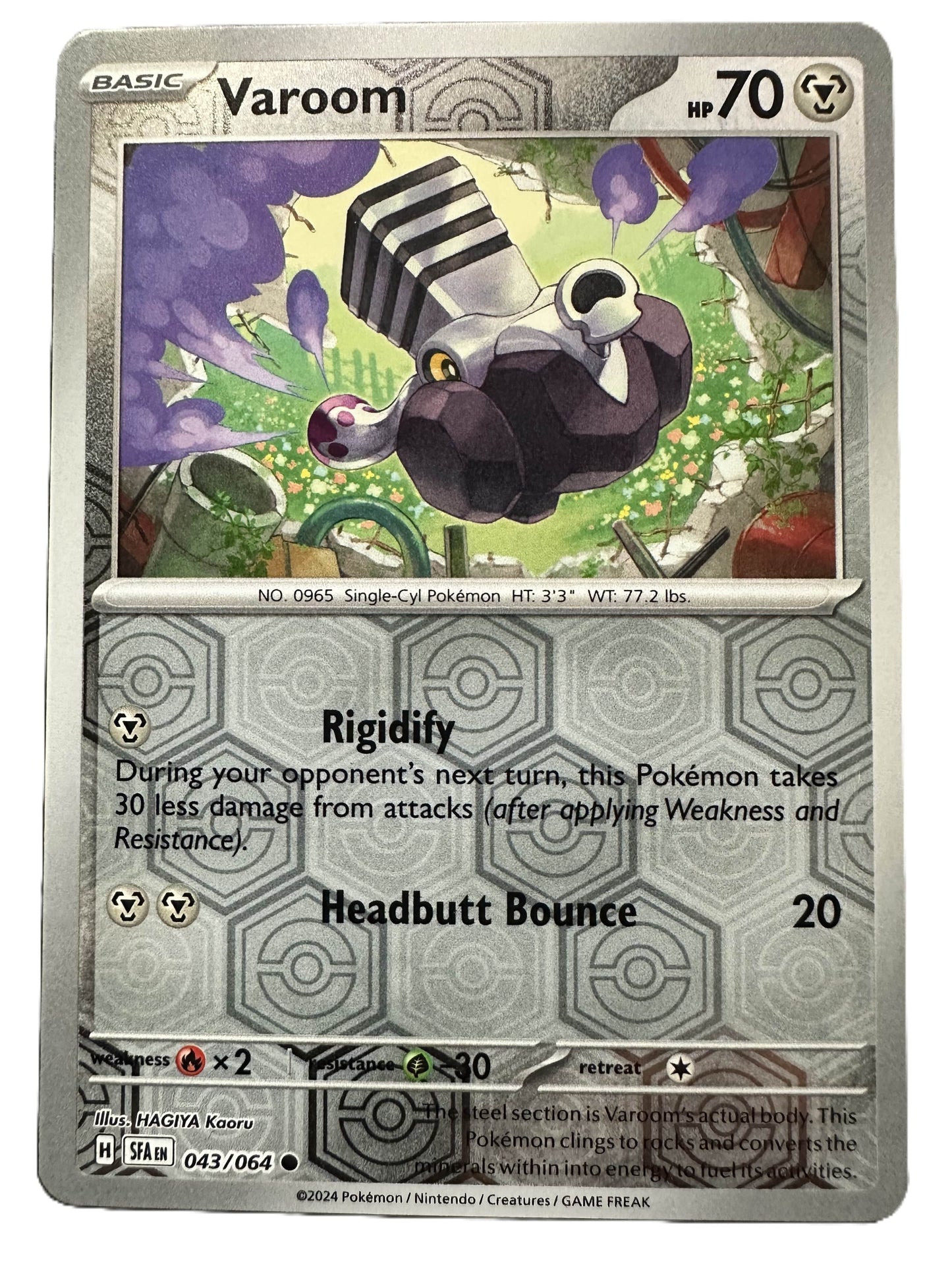 The Pokémon Company Pokémon TCG Varoom Rev Holo ● (43/64) Pokémon TCG - Shrouded Fable - Singles #1 - Pick'Em!