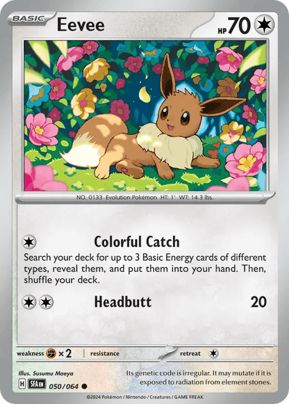 The Pokémon Company Pokémon TCG Eevee ● (50/64) Pokémon TCG - Shrouded Fable - Singles #1 - Pick'Em!