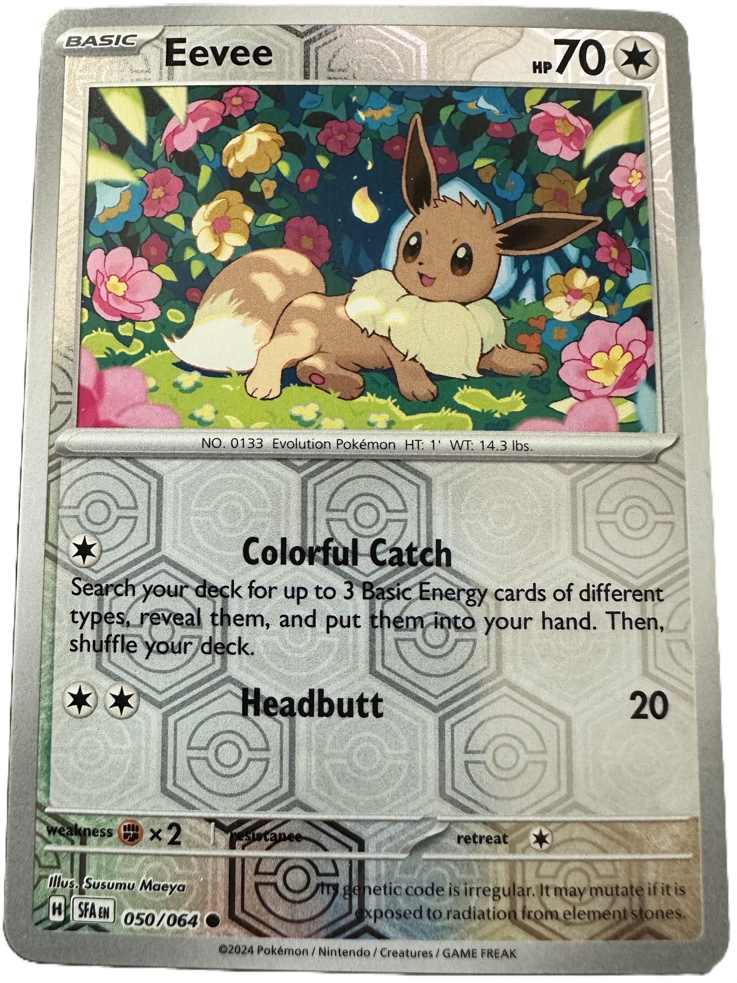 The Pokémon Company Pokémon TCG Eevee Rev Holo ● (50/64) Pokémon TCG - Shrouded Fable - Singles #1 - Pick'Em!