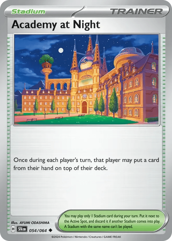 The Pokémon Company Pokémon TCG Academy at Night ◆ (54/64) Pokémon TCG - Shrouded Fable - Singles #1 - Pick'Em!