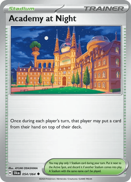 The Pokémon Company Pokémon TCG Academy at Night ◆ (54/64) Pokémon TCG - Shrouded Fable - Singles #1 - Pick'Em!
