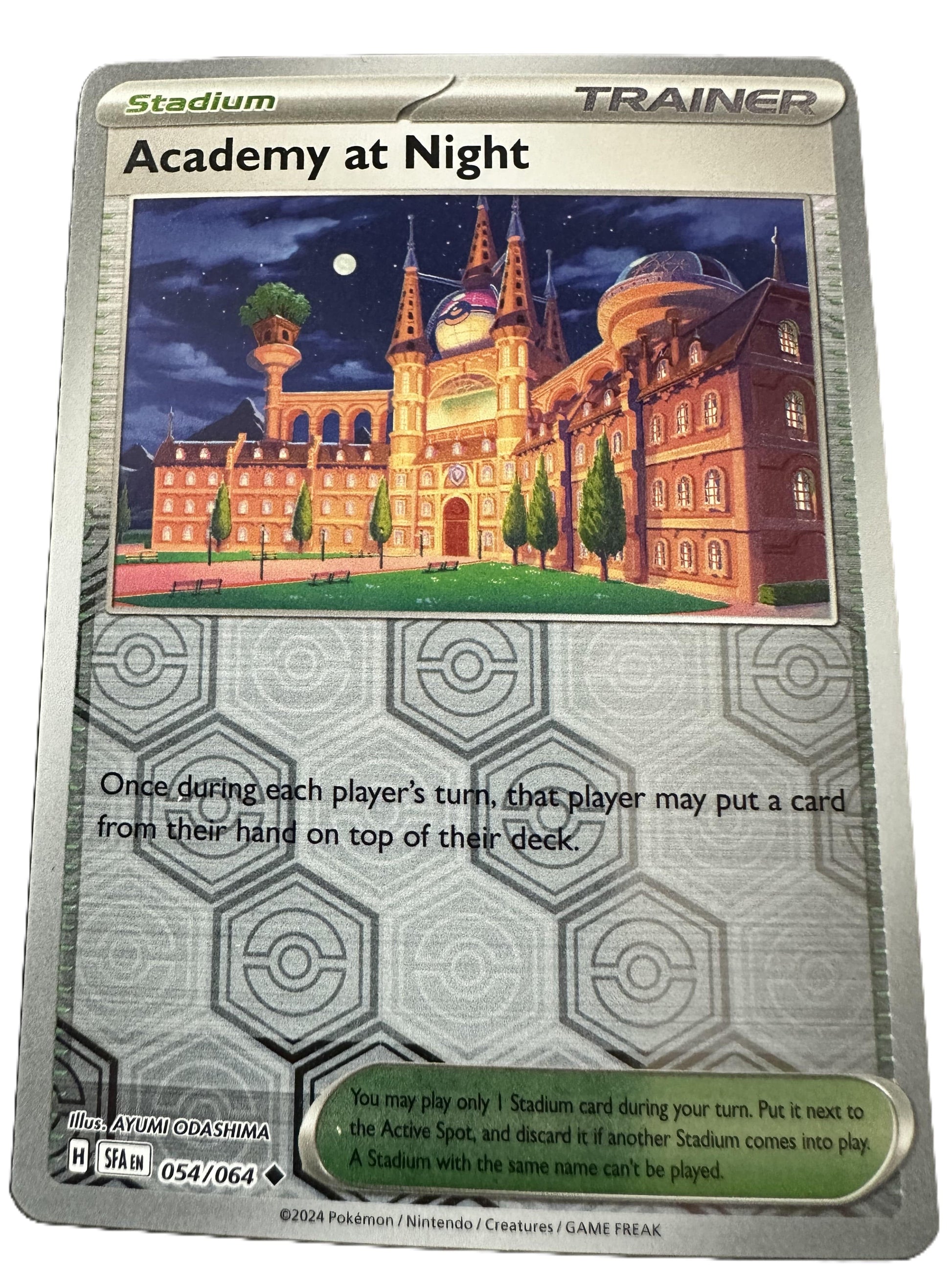 The Pokémon Company Pokémon TCG Academy at Night Rev Holo ◆ (54/64) Pokémon TCG - Shrouded Fable - Singles #1 - Pick'Em!