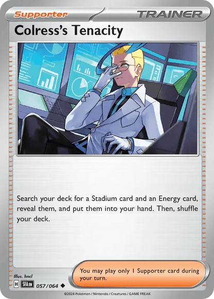 The Pokémon Company Pokémon TCG Colress's Tenacity ◆ (57/64) Pokémon TCG - Shrouded Fable - Singles #1 - Pick'Em!