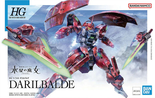 The Witch From Mercury Toys & Hobbies: Models & Kits:Science Fiction:Gundam HG DARILBALDE #008